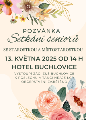 Setkání seniorů se starostkou a místostarostkou 1